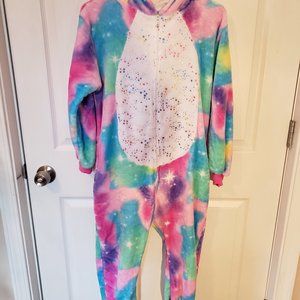 NWOT UNICORN ONESIE SIZE (140) 10 Y GIRLS